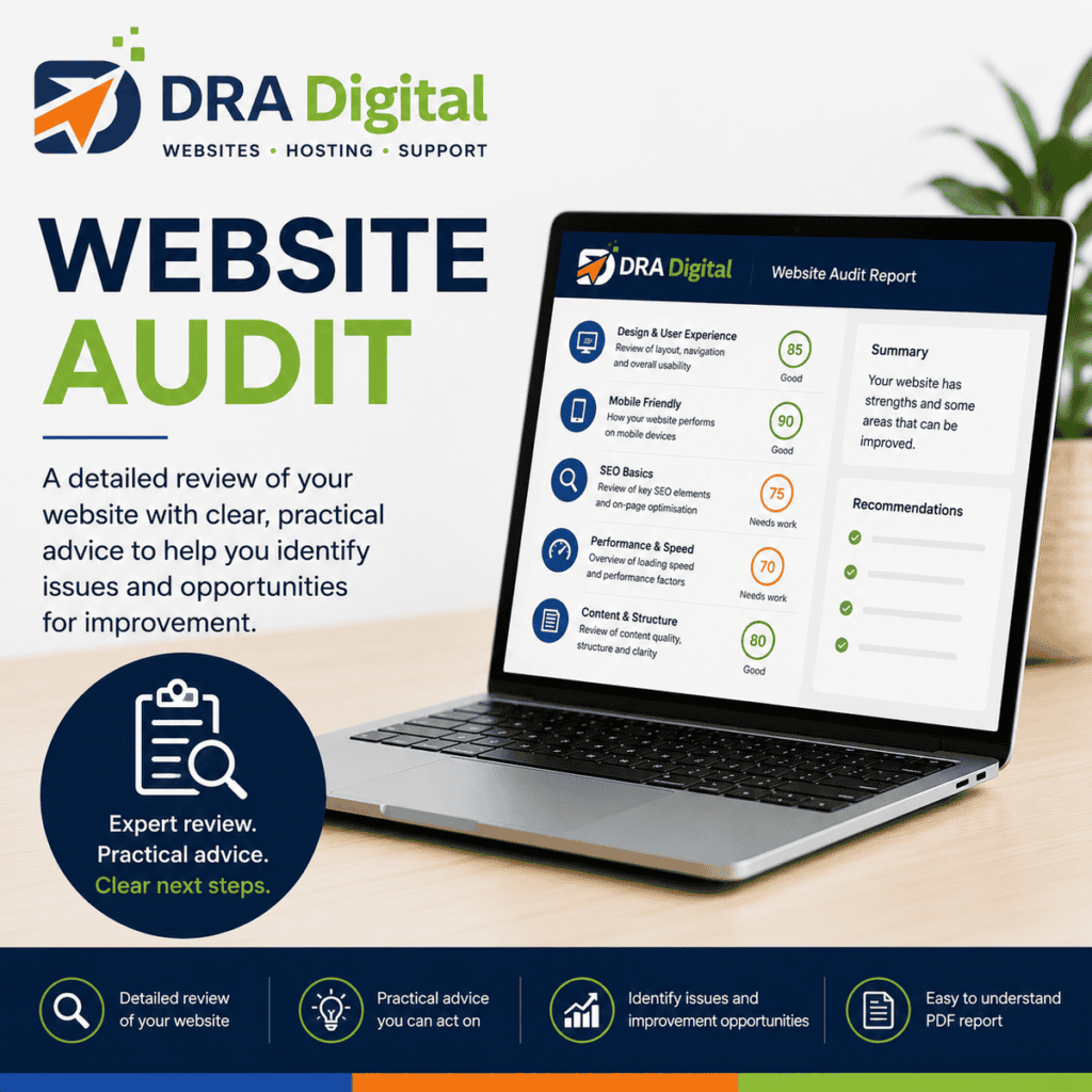 DRA WordPress Website Audit