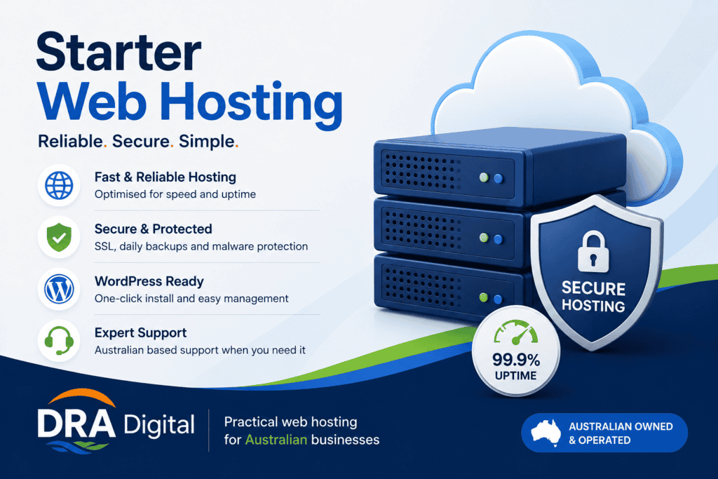 Starter Web Hosting plan image