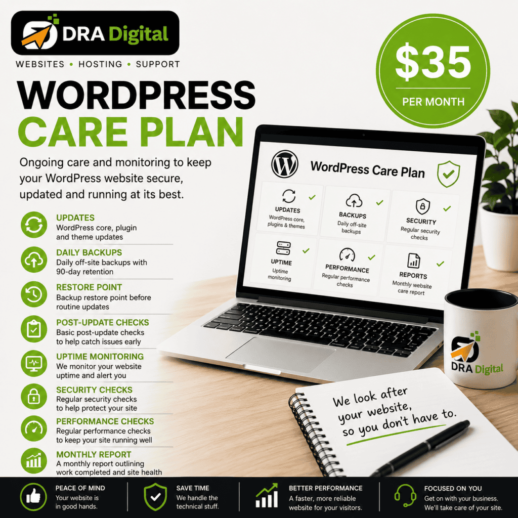 WordPress Care Plan
